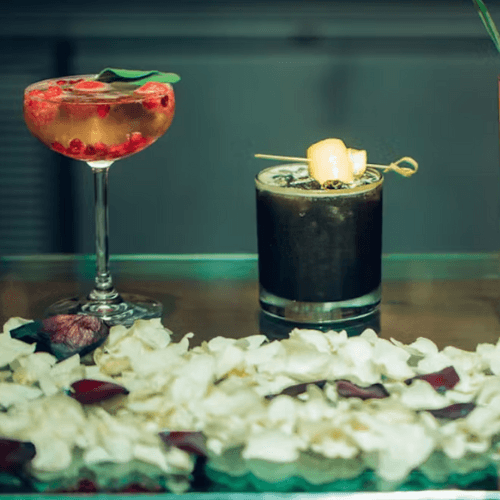 2 moody signature cocktails